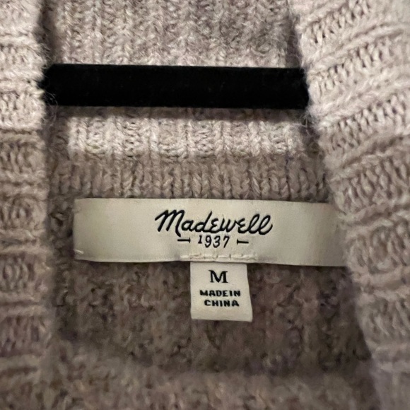 {{ Madewell Waffle Knit Turtle Neck Sweater }} - Picture 6 of 11